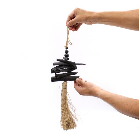 Hanging Driftwood Tassel 42cm - WhealySimple Home