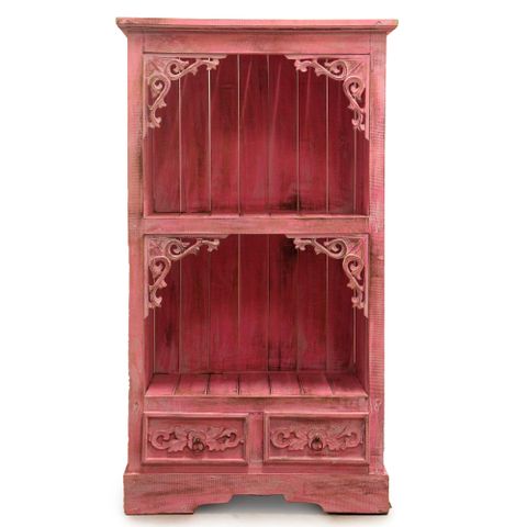Albasia Bathroom Cabinet - Pinkwash - WhealySimple Home