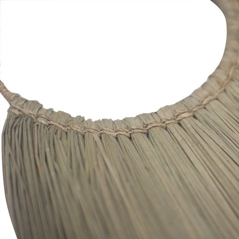 Large Seagrass Fan Wall Decor - Natural- Sale - WhealySimple Home