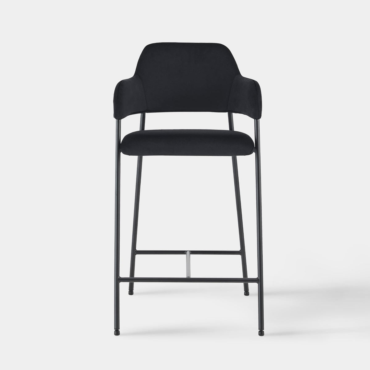Lukka Velvet Bar Stool [65cm][Set of 2]