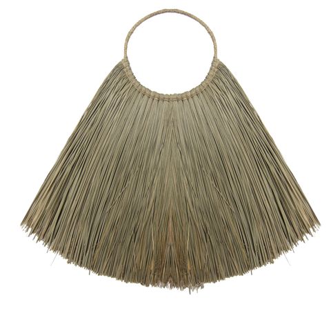 Large Seagrass Fan Wall Decor - Natural- Sale - WhealySimple Home