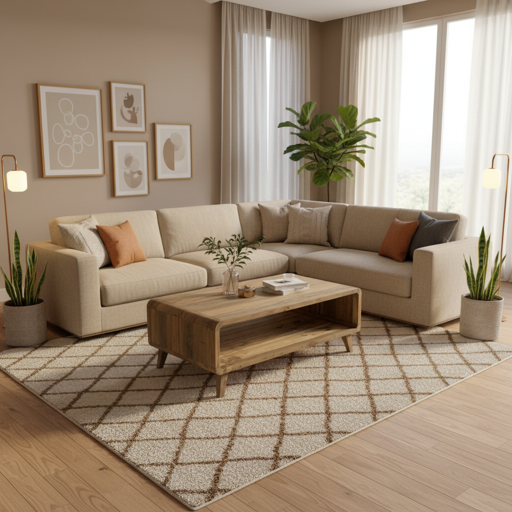 Recycled Teak Wood Large Coffee Table 122x61x41cm - WhealySimple Home